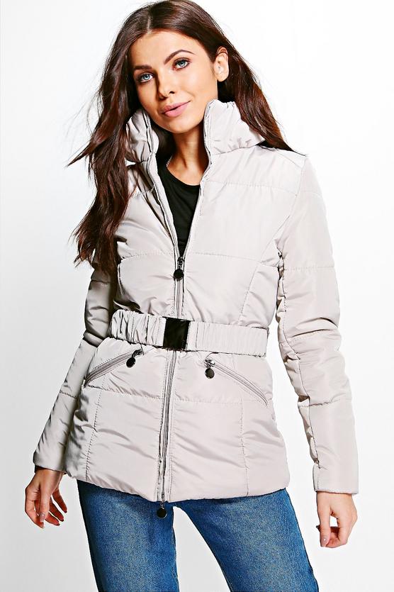 Vanessa Belted Quilted Jacket